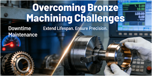 Overcoming Bronze Machining Challenges Extending the Lifespan of Bronze Components by 50%